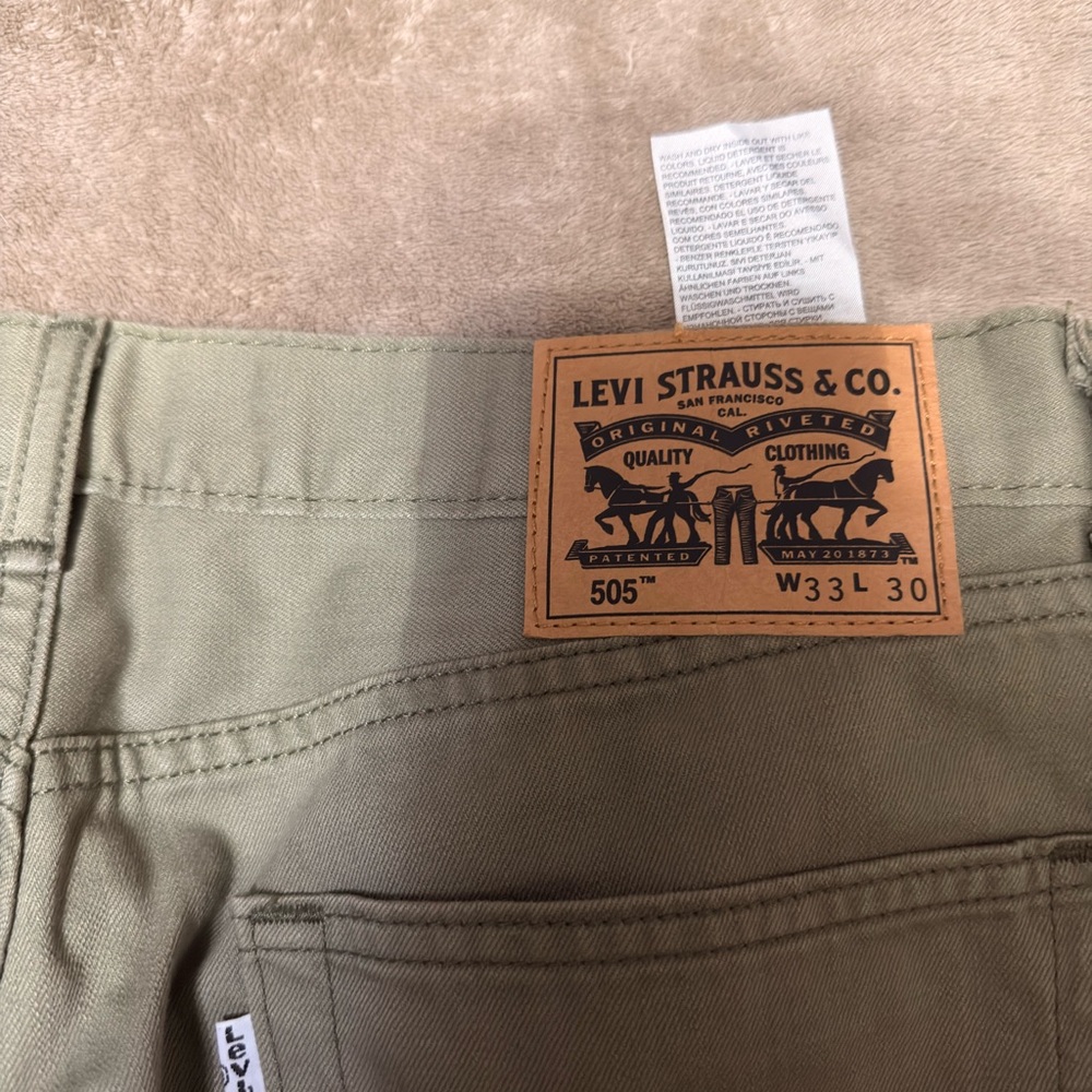 Levi's Olive Green Pants